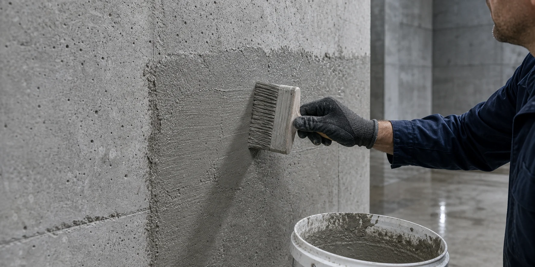 Cristalizare beton — Tratament în masă